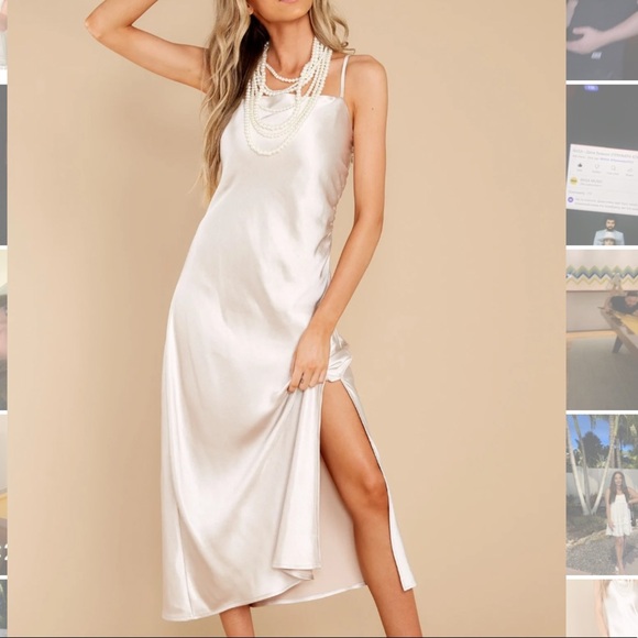 Special Treatment Champagne Maxi Dress - Picture 4 of 10